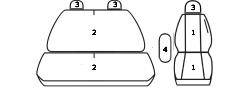 MERCEDES SPRINTER I VW LT II (2+1)ZAK:1995-2006_W03